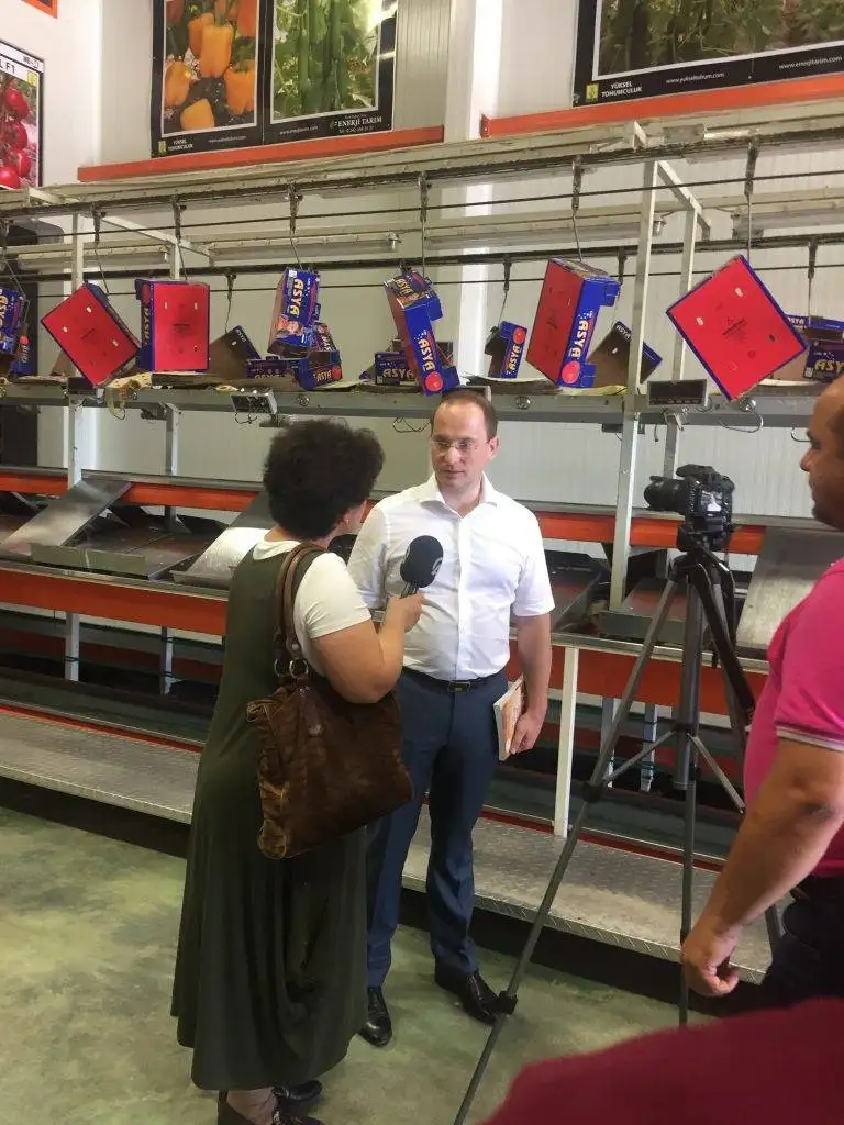 Rus Heyeti incelemerini bulunmak üzere, Türkiye’den Karadaş Tarımı ziyaret etti.